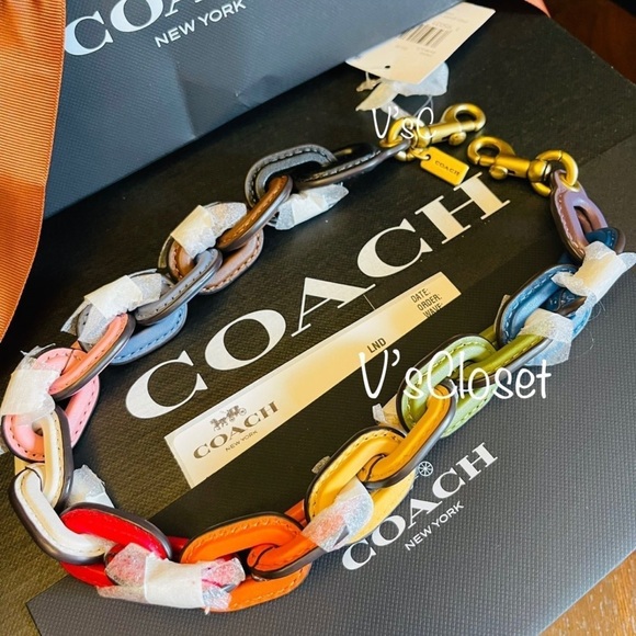 ❤️Coach Limited Edition Rainbow Strap - Picture 1 of 8